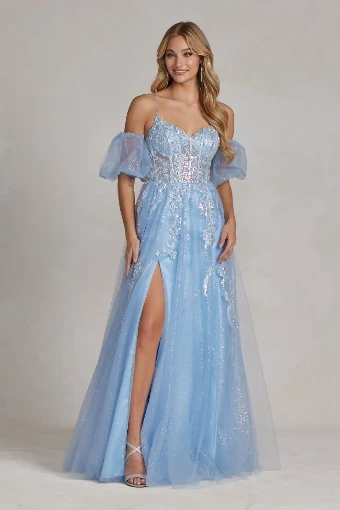 Exclusive Prom Collection E1173 #0 default Blue thumbnail