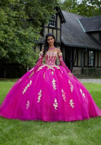 Morilee 89441 #6 Royal/Gold thumbnail