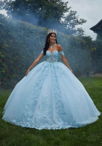 Morilee 89454 #6 Light Blue thumbnail