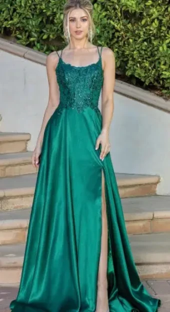 Exclusive Prom Collection 4247 #0 default Hunter Green thumbnail