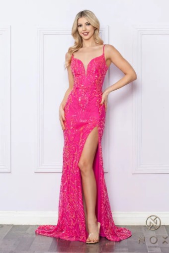Exclusive Prom Collection d1355 #0 default Fuchsia thumbnail