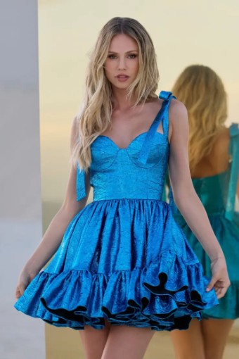 Sherri Hill 56507 #3 Fuchsia thumbnail