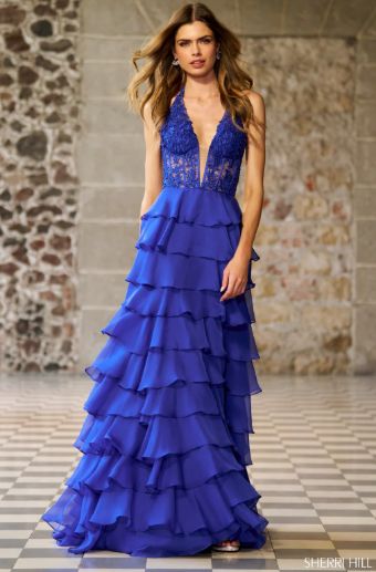 Sherri Hill 56656 #3 Lt Blue thumbnail