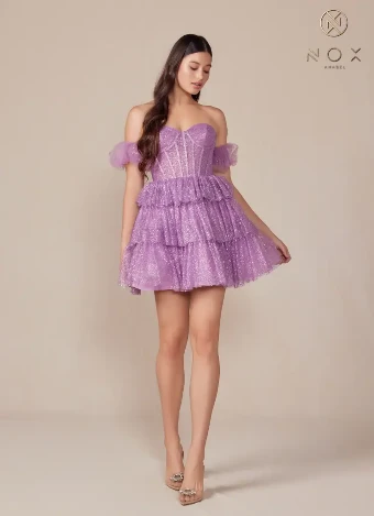 Sherri Hill Y860 #0 default Lavender thumbnail