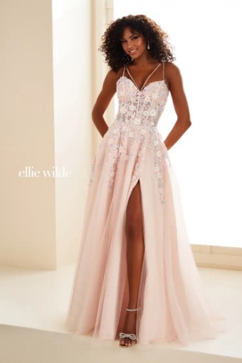 Ellie Wilde EW36079 #7 Light Blue thumbnail