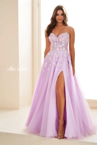 Ellie Wilde EW36079 #8 Light Blue thumbnail