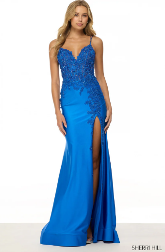Sherri Hill 56448 #3 Lilac thumbnail