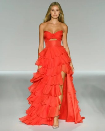 Sherri Hill 56870 #5 Red thumbnail