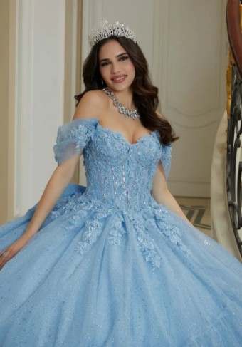 Morilee 89483 #1 Bahama Blue thumbnail