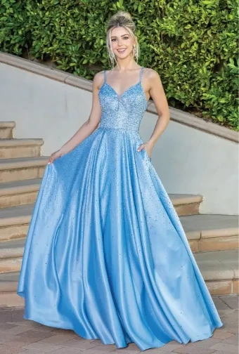 Exclusive Prom Collection 4256 #0 default Bahama Blue thumbnail