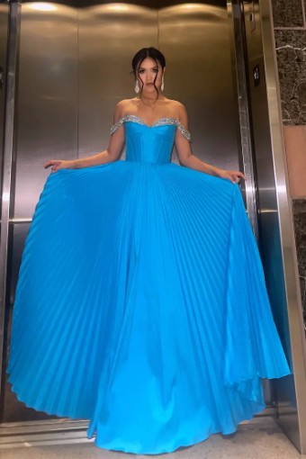 Exclusive Prom Collection R1321 #0 default Ocean  Blue thumbnail