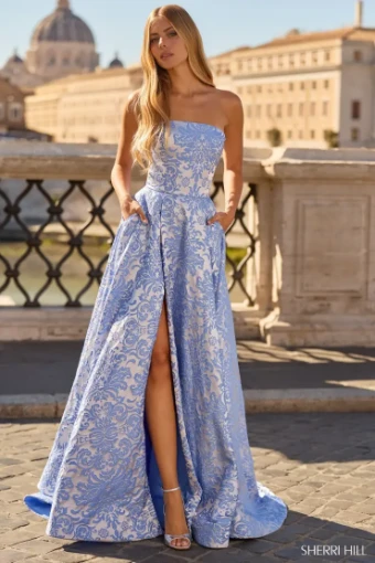 Sherri Hill 57682 #3 Black Print thumbnail