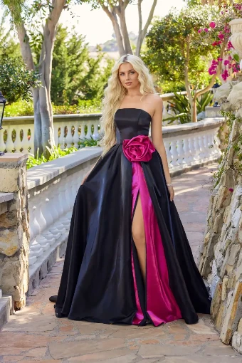 Sherri Hill JT2733H #0 default Black/Fuchsia thumbnail