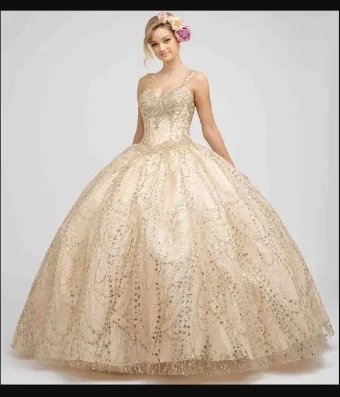 Exclusive Quinceanera Collection 1428 #0 default Champagne thumbnail