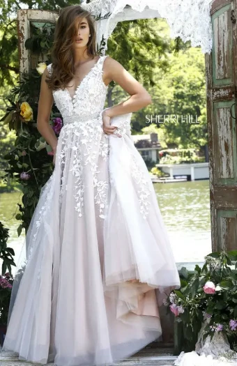 Sherri Hill 11335 #32 Lt Blue thumbnail