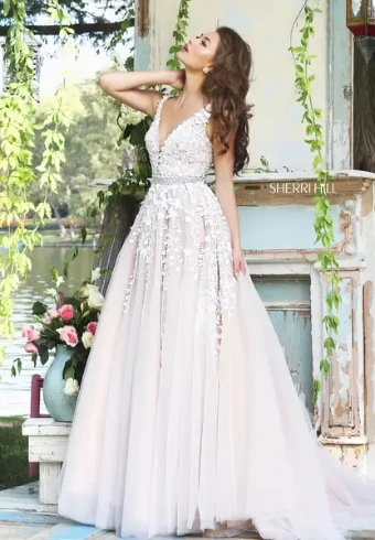 Sherri Hill 11335 #35 Lt Blue thumbnail
