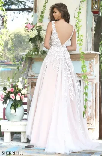 Sherri Hill 11335 #34 Lt Blue thumbnail