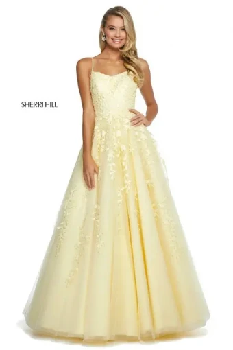 Sherri Hill 53116 #87 Lilac thumbnail