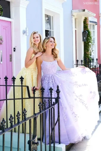 Sherri Hill 53116 #85 Lilac thumbnail