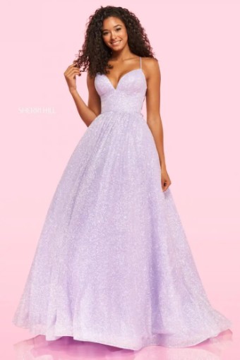 Sherri Hill 54153 #8 Blush thumbnail