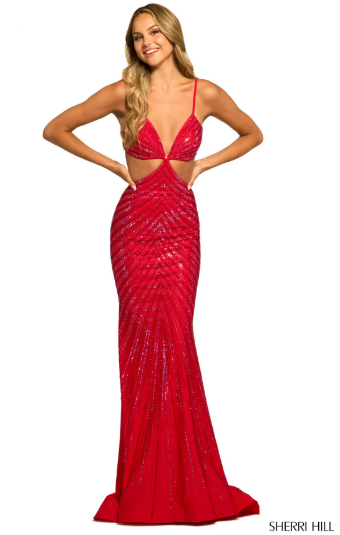 Sherri Hill 55518 #3 Black thumbnail