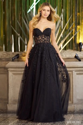 Sherri Hill 55760 #8 Nude thumbnail