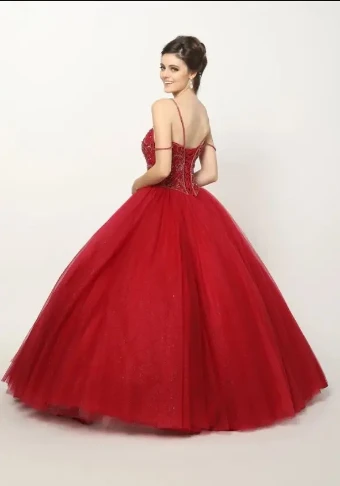 Exclusive Quinceanera Collection 1419 #1 default Burgundy thumbnail