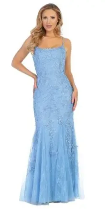 Exclusive Prom Collection 7617L #0 default Blue Burgundy thumbnail
