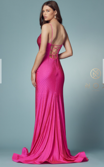 Exclusive Prom Collection E1038 #1 default Navy thumbnail