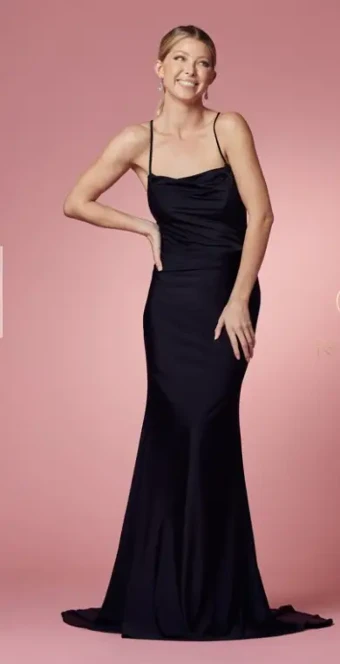 Exclusive Prom Collection E1007 #0 default Black thumbnail