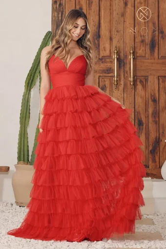 Exclusive Prom Collection R1240 #0 default Red thumbnail