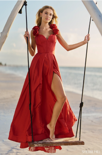Sherri Hill 56123 #3 Red thumbnail